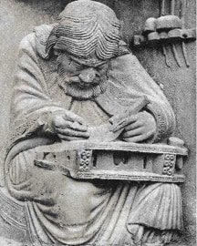 Pythagoras on Chartres Cathedral